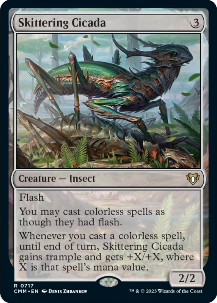 Skittering Cicada [Commander Masters] - Evolution TCG