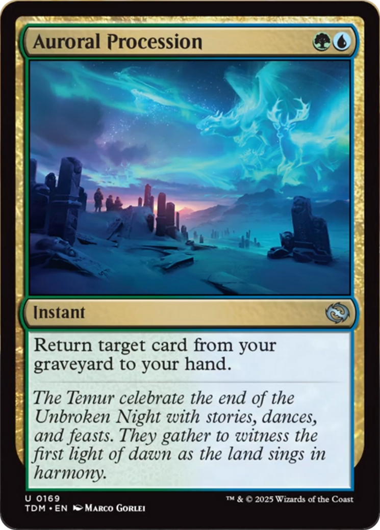 Auroral Procession [Tarkir: Dragonstorm] - Evolution TCG