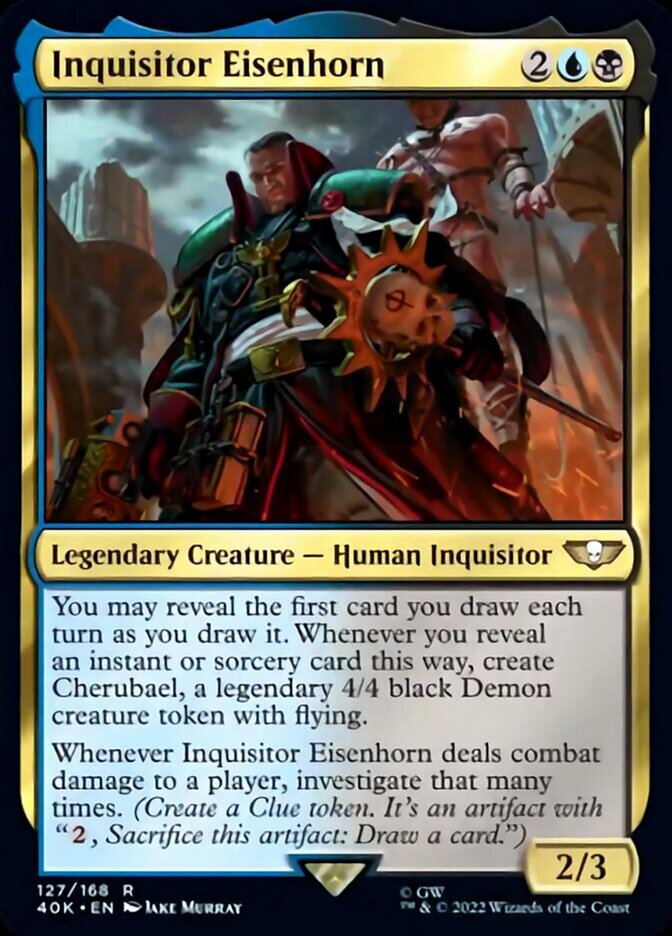 Inquisitor Eisenhorn [Warhammer 40,000] - Evolution TCG