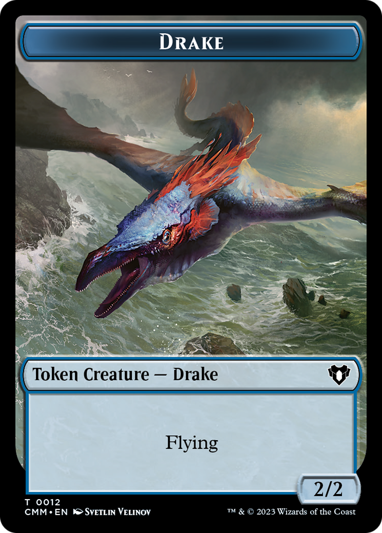 Eldrazi Scion // Drake Double-Sided Token [Commander Masters Tokens] - Evolution TCG