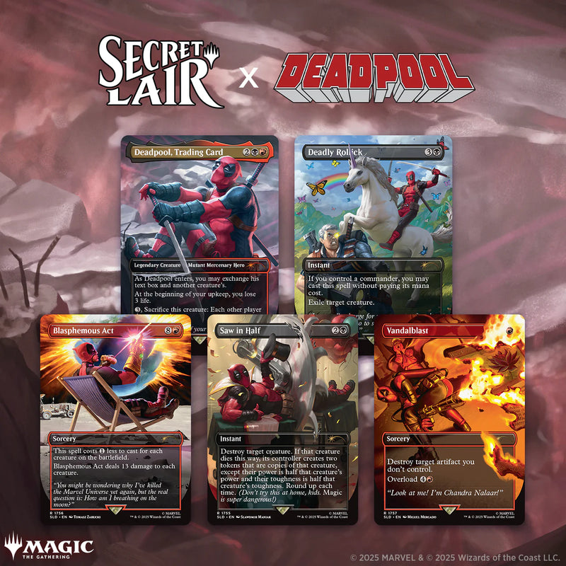 Secret Lair Drop Series: Deadpool (Non-Foil) - Evolution TCG