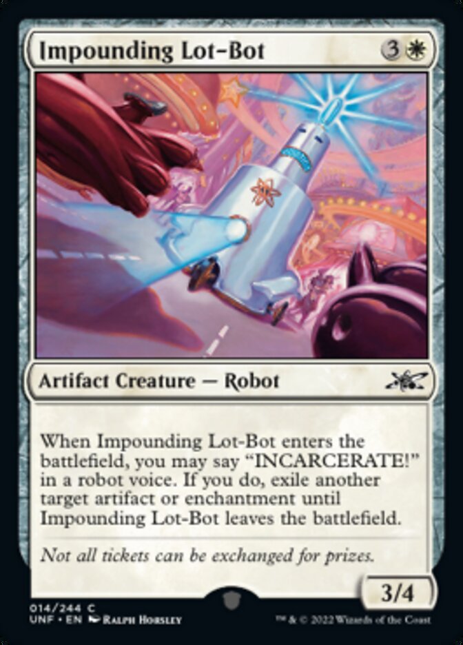 Impounding Lot-Bot [Unfinity] - Evolution TCG