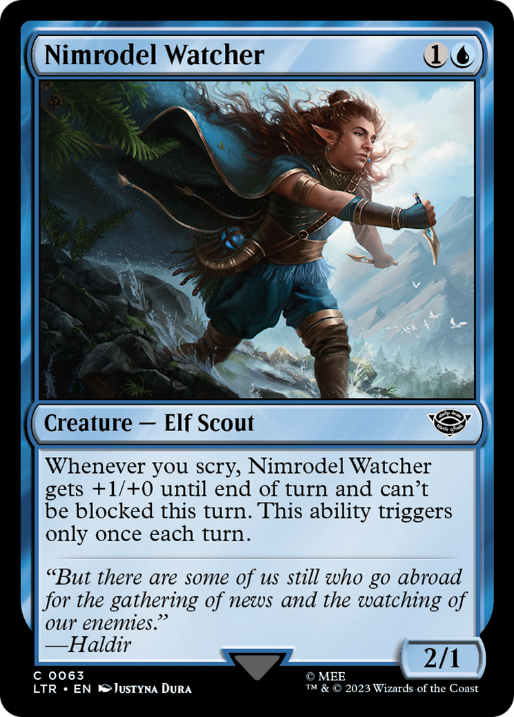 Nimrodel Watcher [The Lord of the Rings: Tales of Middle-Earth] - Evolution TCG