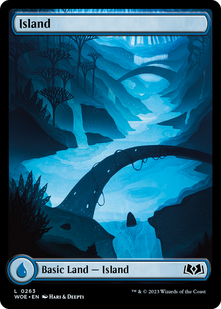 Island (263) (Full-Art) [Wilds of Eldraine] - Evolution TCG