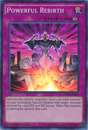 Powerful Rebirth [CROS-EN093] Super Rare - Evolution TCG