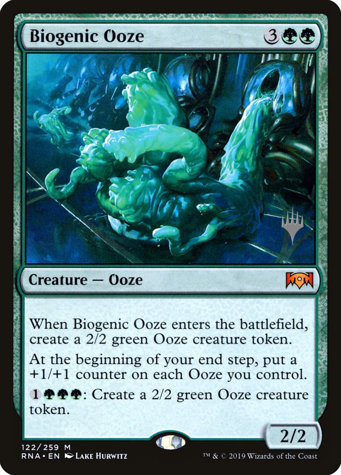 Biogenic Ooze (Promo Pack) [Ravnica Allegiance Promos] - Evolution TCG