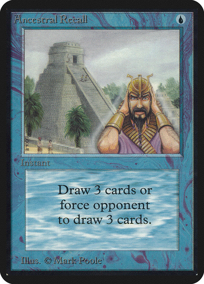 Ancestral Recall [Alpha Edition] - Evolution TCG