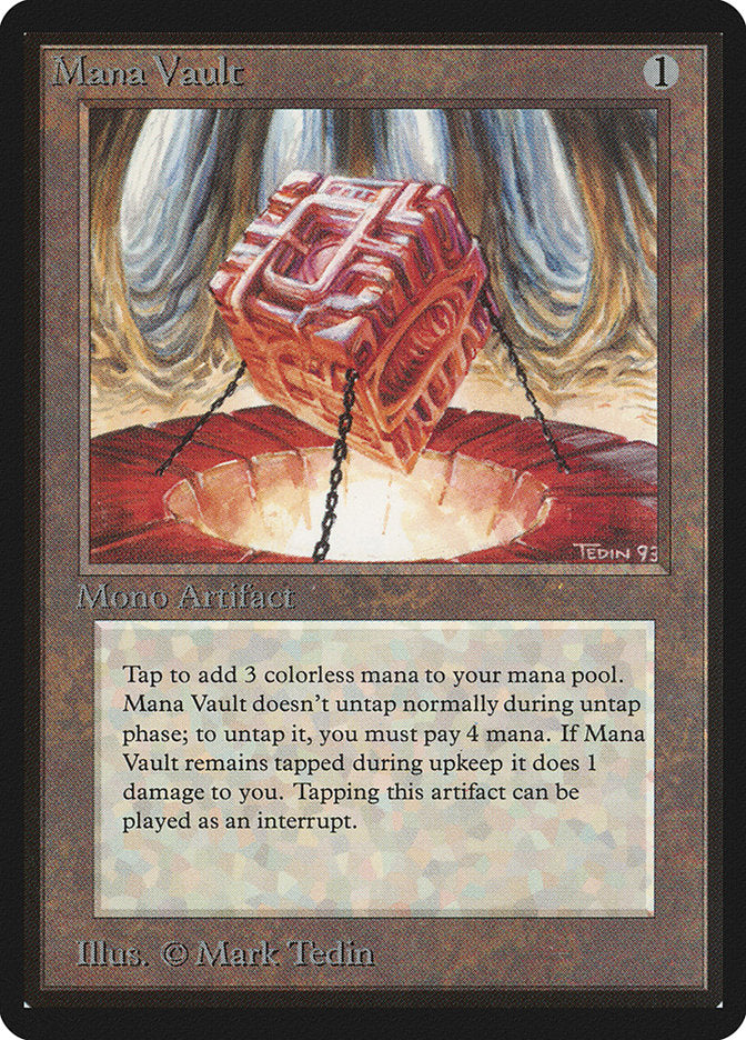 Mana Vault [Beta Edition] - Evolution TCG