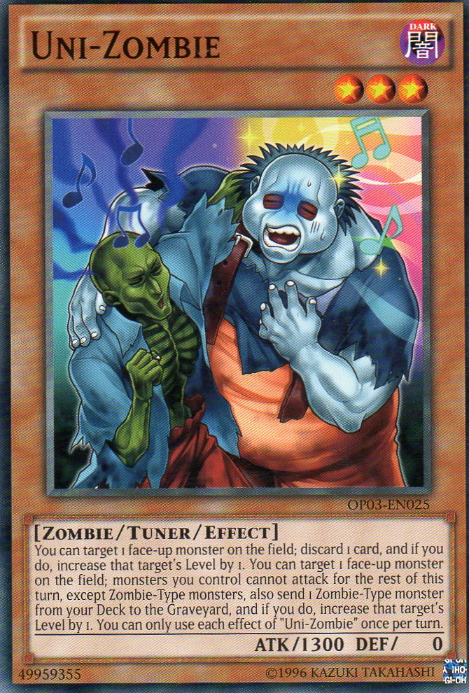 Uni-Zombie [OP03-EN025] Common - Evolution TCG