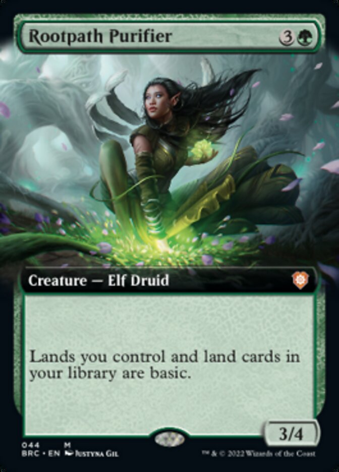 Rootpath Purifier (Extended Art) [The Brothers' War Commander] - Evolution TCG