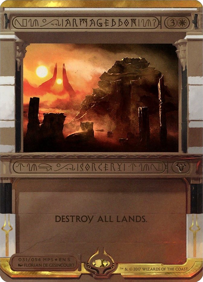 Armageddon (Invocation) [Amonkhet Invocations] - Evolution TCG