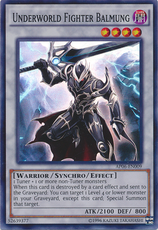 Underworld Fighter Balmung [AP06-EN009] Super Rare - Evolution TCG