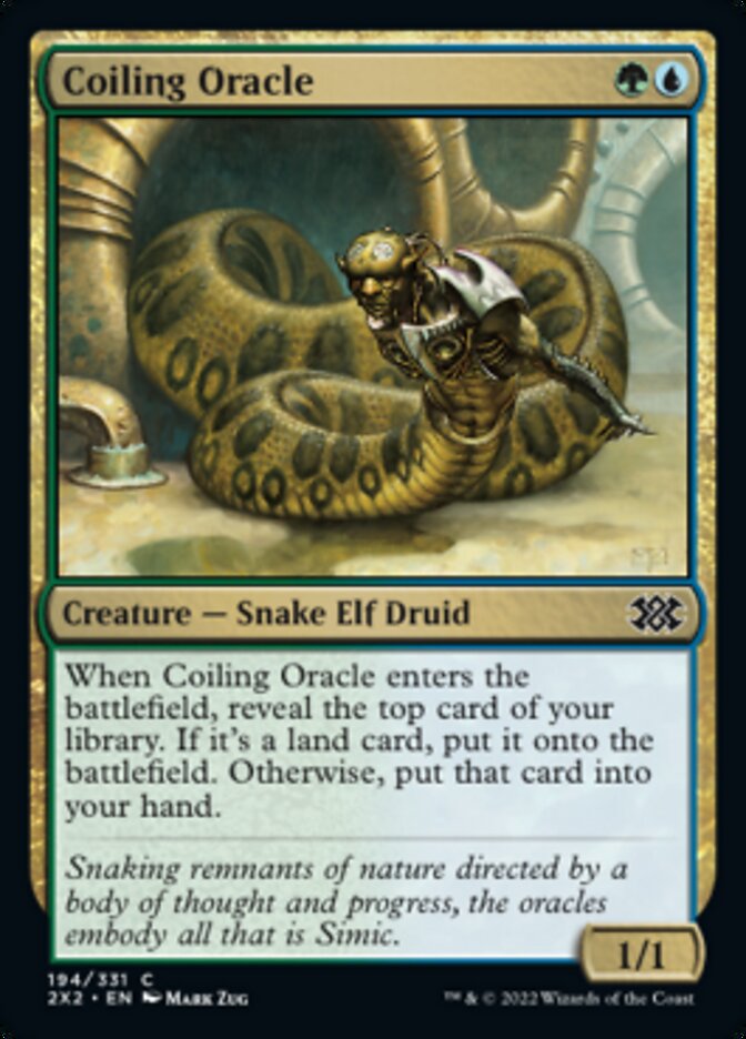Coiling Oracle [Double Masters 2022] - Evolution TCG