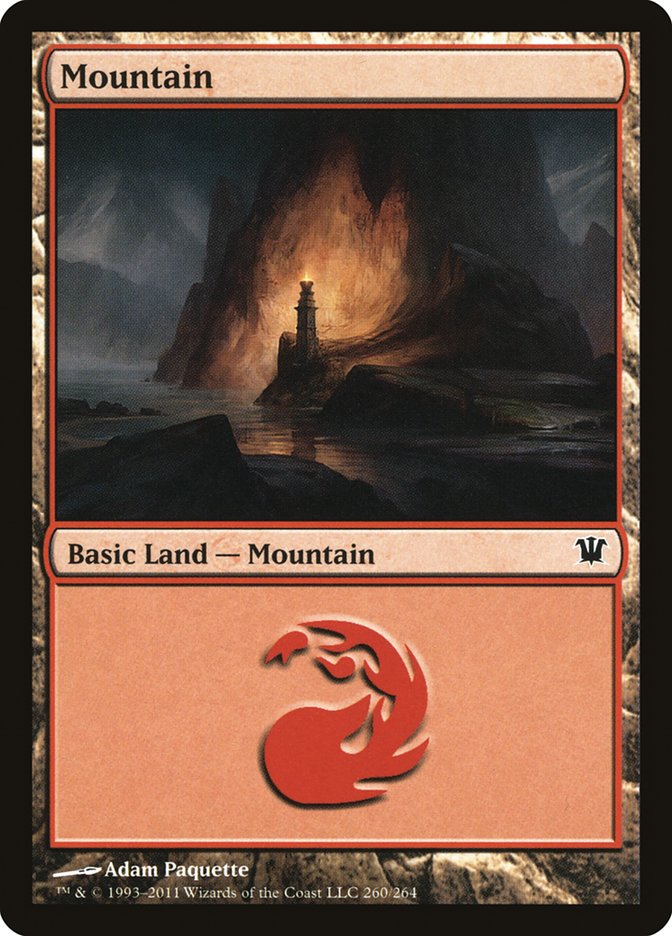 Mountain (260) [Innistrad] - Evolution TCG