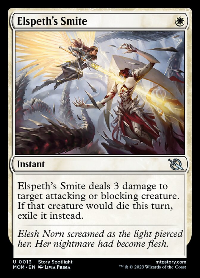 Elspeth's Smite [March of the Machine] - Evolution TCG