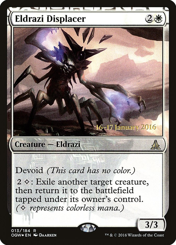 Eldrazi Displacer [Oath of the Gatewatch Prerelease Promos] - Evolution TCG