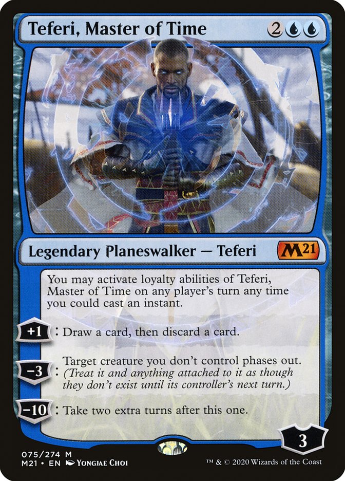 Teferi, Master of Time (075) [Core Set 2021] - Evolution TCG