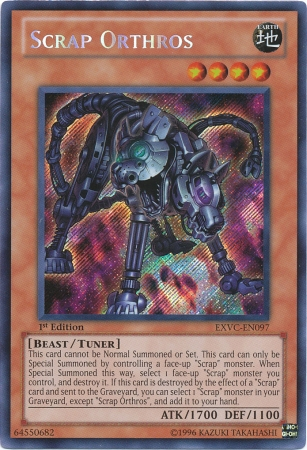 Scrap Orthros [EXVC-EN097] Secret Rare - Evolution TCG