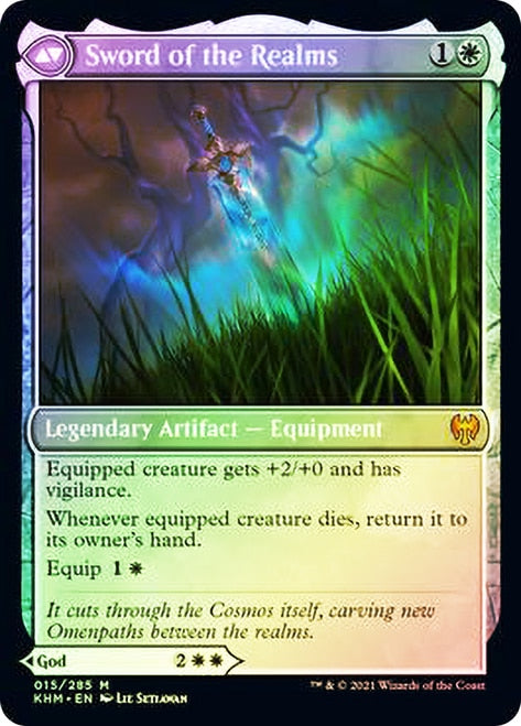 Halvar, God of Battle // Sword of the Realms [Kaldheim Prerelease Promos] - Evolution TCG