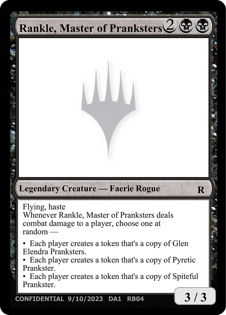 Rankle, Master of Pranksters [Unknown Event] - Evolution TCG