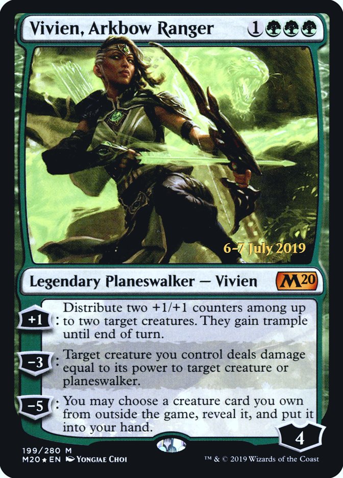 Vivien, Arkbow Ranger [Core Set 2020 Prerelease Promos] - Evolution TCG