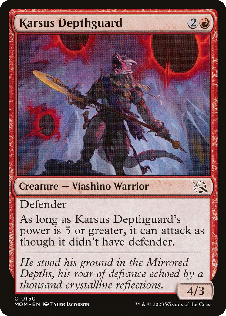 Karsus Depthguard [March of the Machine] - Evolution TCG