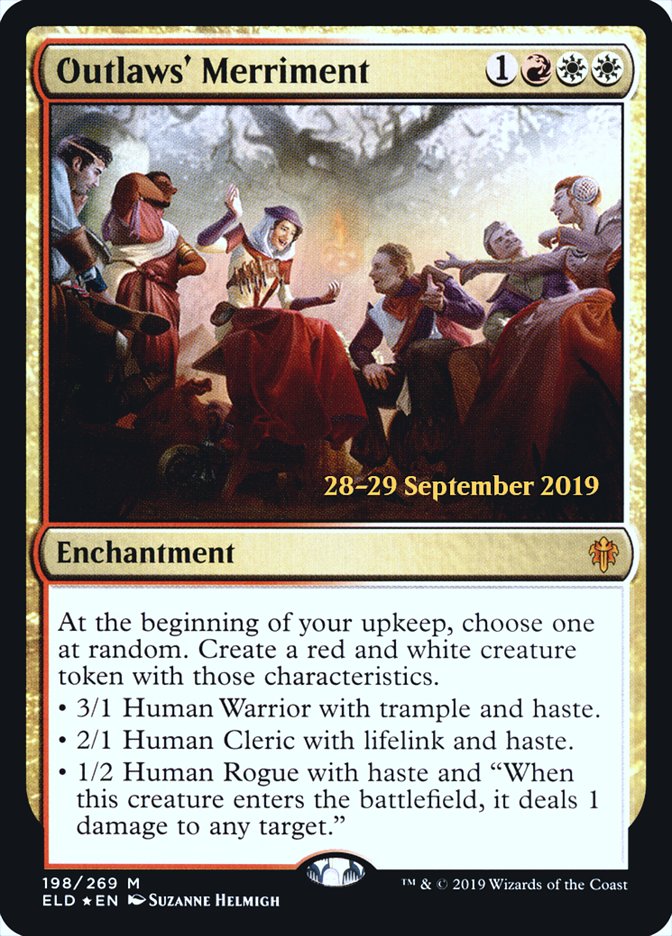 Outlaws' Merriment [Throne of Eldraine Prerelease Promos] - Evolution TCG