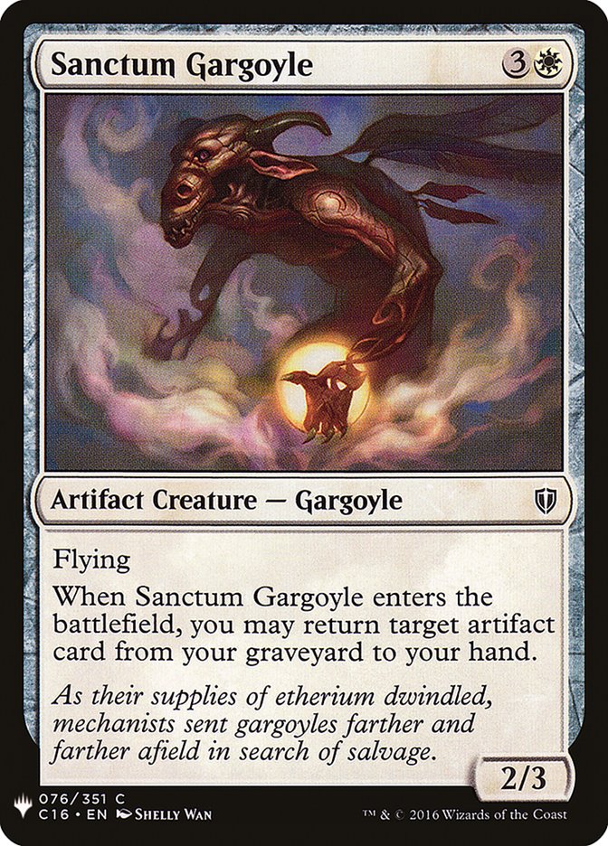 Sanctum Gargoyle [Mystery Booster] - Evolution TCG