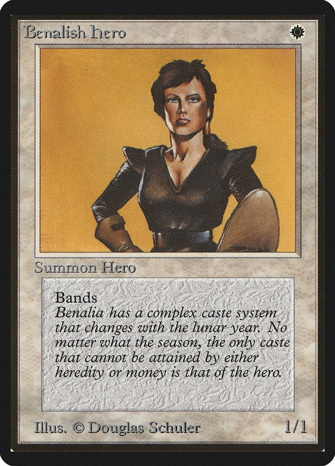 Benalish Hero [Beta Edition] - Evolution TCG