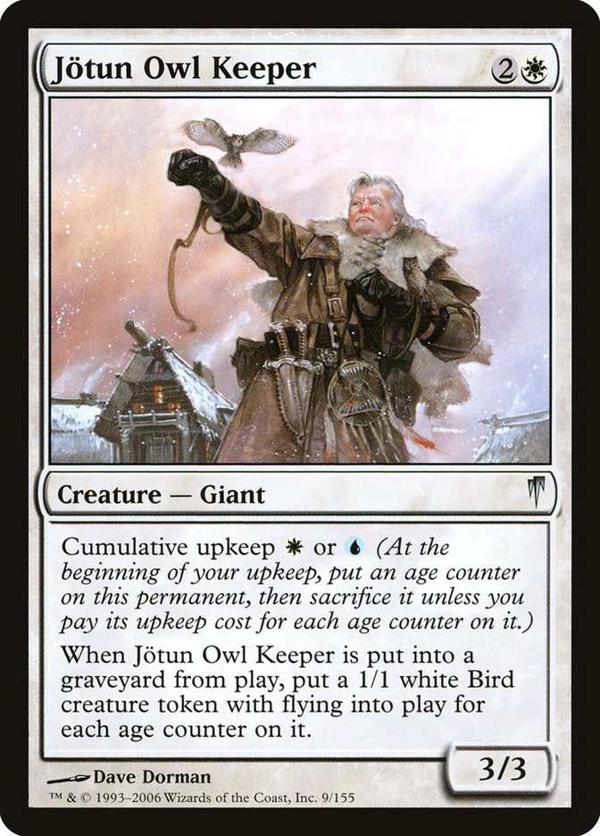 Jotun Owl Keeper [Coldsnap] - Evolution TCG