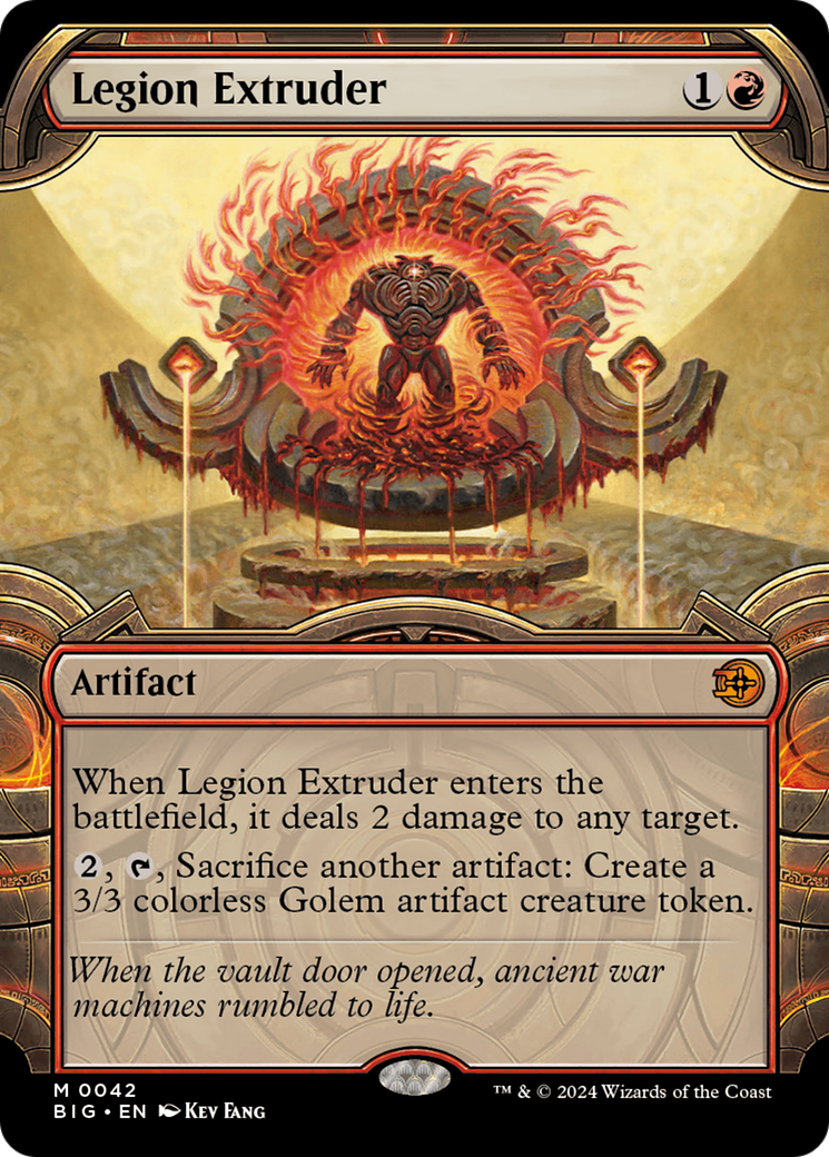 Legion Extruder (Showcase) [Outlaws of Thunder Junction: The Big Score] - Evolution TCG