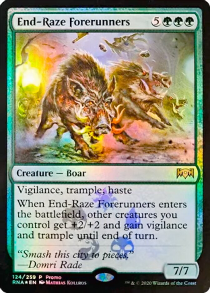 End-Raze Forerunners [Ravnica Allegiance Promos] - Evolution TCG