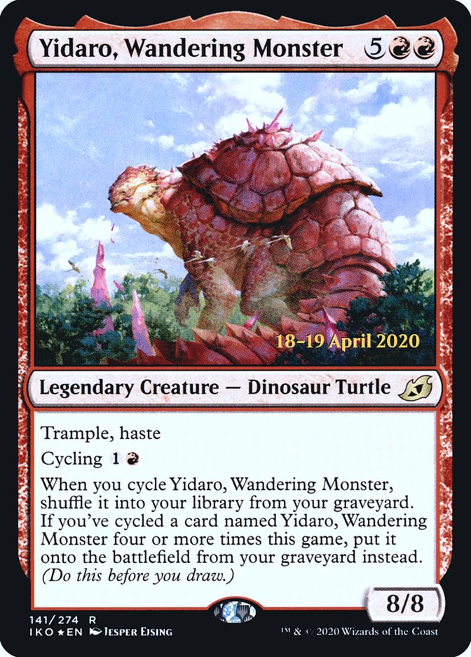 Yidaro, Wandering Monster [Ikoria: Lair of Behemoths Prerelease Promos] - Evolution TCG