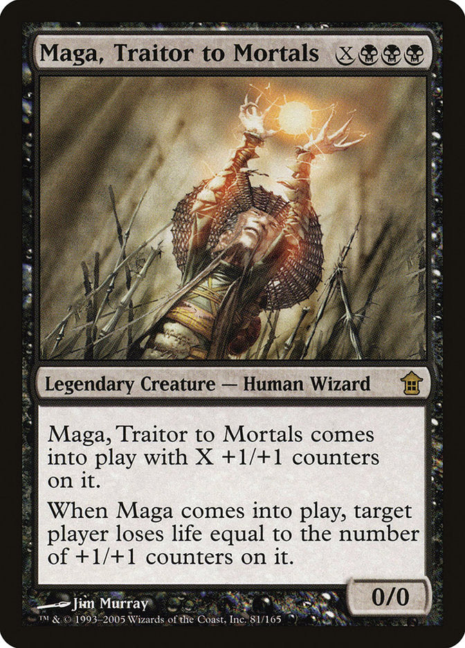 Maga, Traitor to Mortals [Saviors of Kamigawa] - Evolution TCG