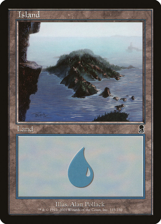 Island (335) [Odyssey] - Evolution TCG