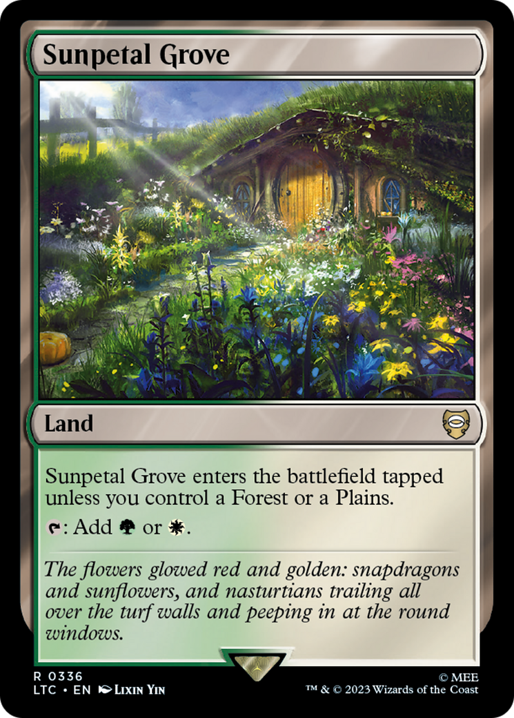 Sunpetal Grove [The Lord of the Rings: Tales of Middle-Earth Commander] - Evolution TCG