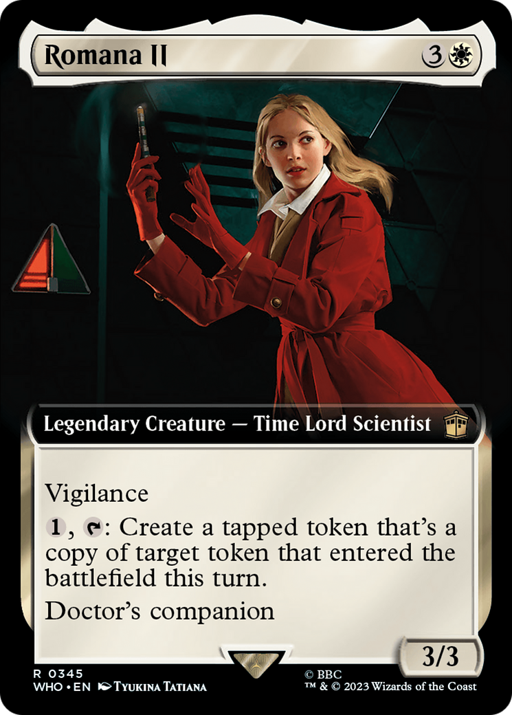 Romana II (Extended Art) [Doctor Who] - Evolution TCG