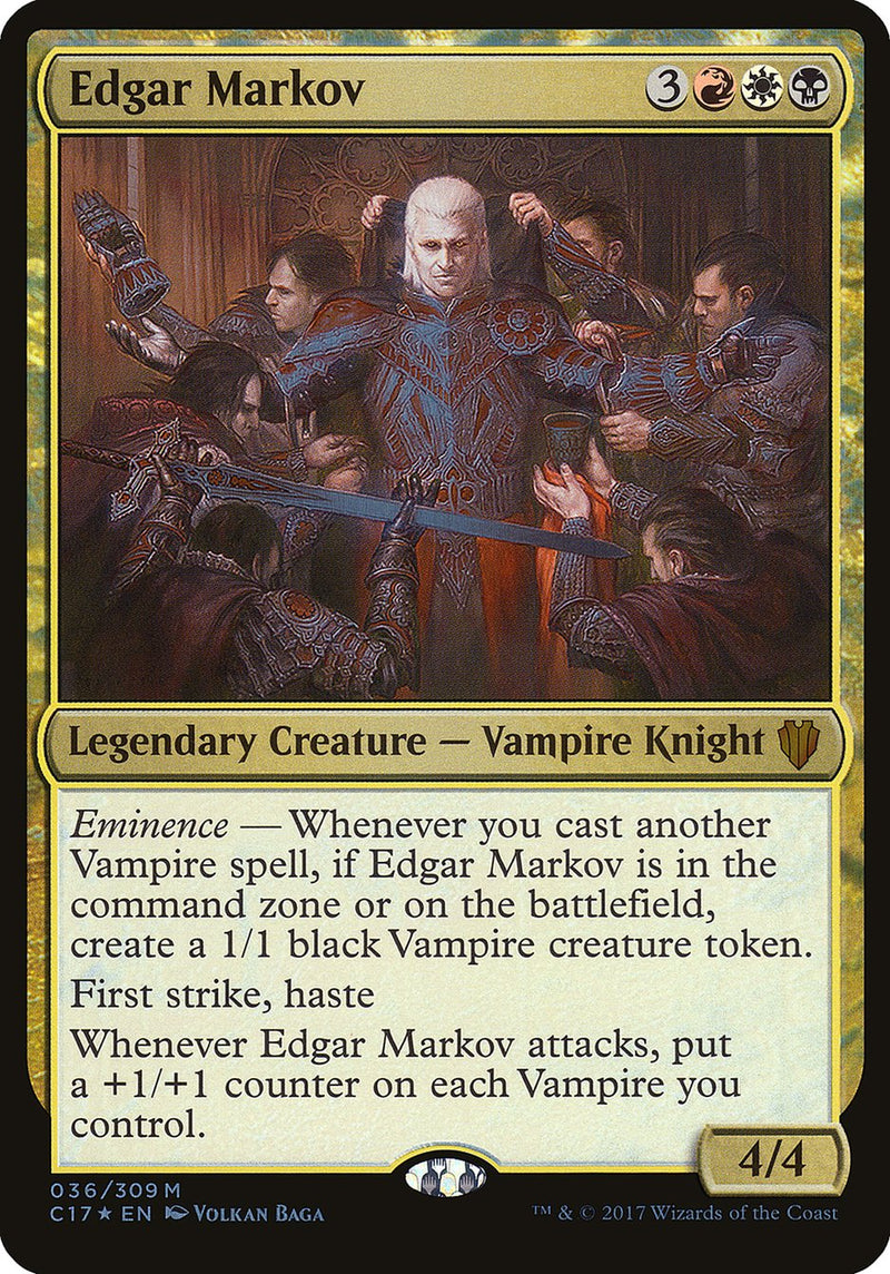 Edgar Markov (Oversized) [Commander 2017 Oversized] - Evolution TCG