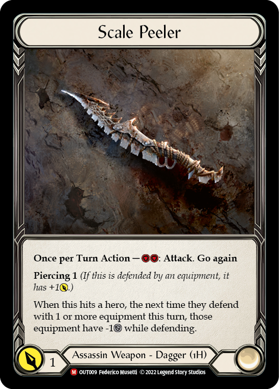 Scale Peeler [OUT009] (Outsiders) - Evolution TCG
