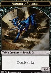 Adorned Pouncer // Horse Double-Sided Token [Hour of Devastation Tokens] - Evolution TCG