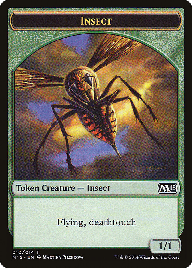 Insect Token [Magic 2015 Tokens] - Evolution TCG