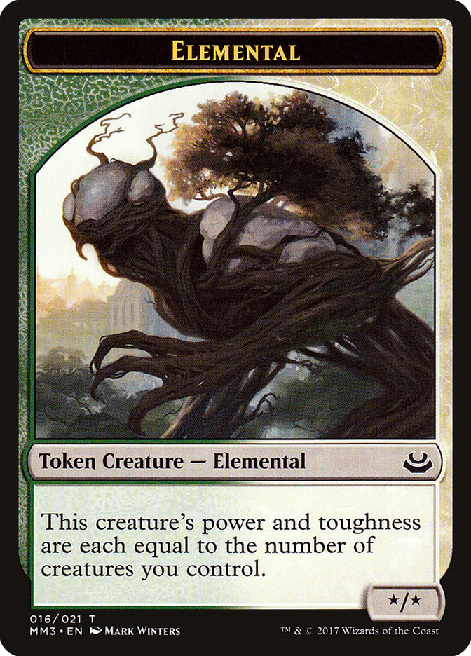 Elemental Token [Modern Masters 2017 Tokens] - Evolution TCG