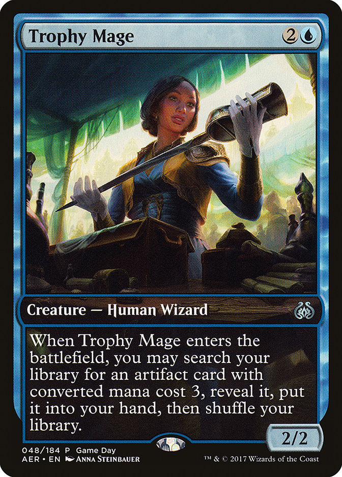 Trophy Mage (Game Day) [Aether Revolt Promos] - Evolution TCG