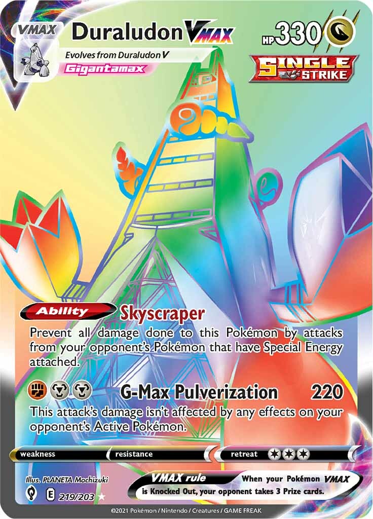 Duraludon VMAX (219/203) [Sword & Shield: Evolving Skies] - Evolution TCG
