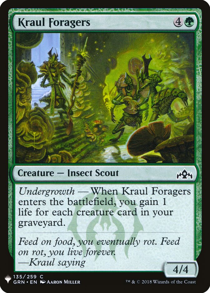 Kraul Foragers [Mystery Booster] - Evolution TCG
