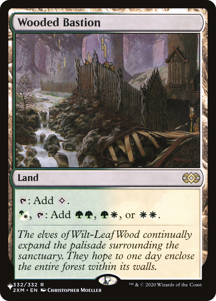 Wooded Bastion [The List] - Evolution TCG