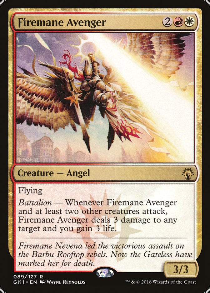 Firemane Avenger [Guilds of Ravnica Guild Kit] - Evolution TCG