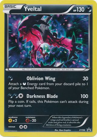 Yveltal (XY06) (Jumbo Card) [XY: Black Star Promos] - Evolution TCG
