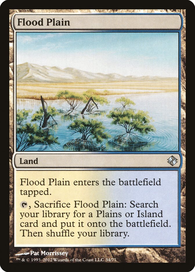 Flood Plain [Duel Decks: Venser vs. Koth] - Evolution TCG