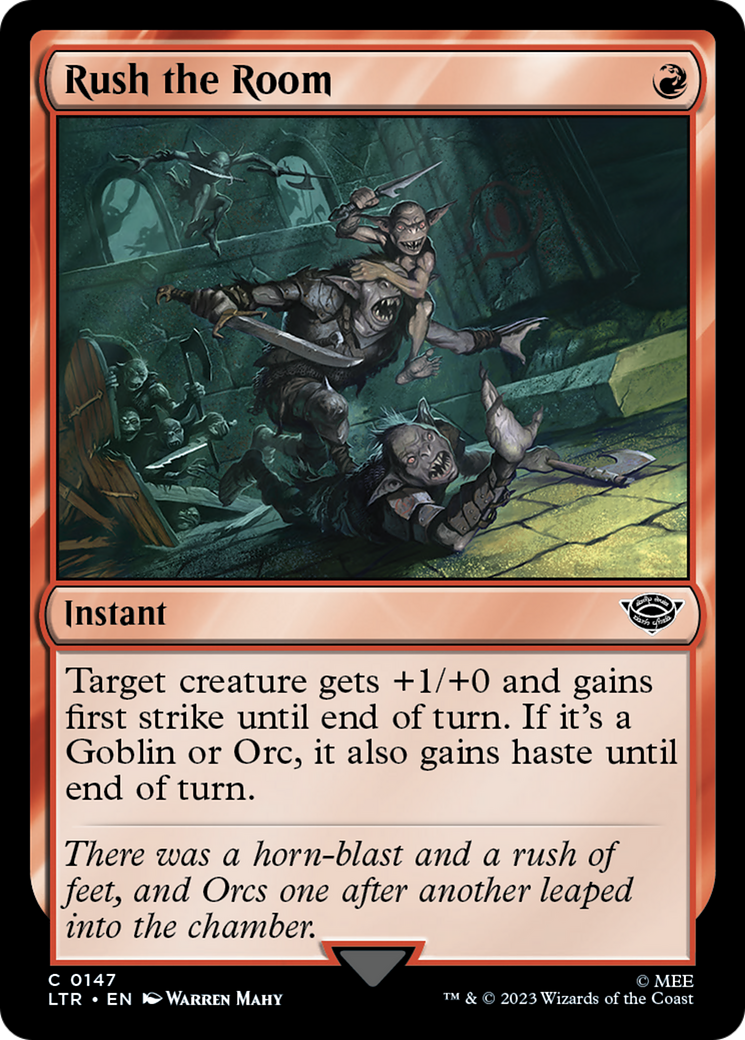 Rush the Room [The Lord of the Rings: Tales of Middle-Earth] - Evolution TCG